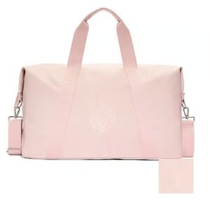 Victoria's Secret Metallic Pink Overnight Duffle Bag Travel Valentine's Day Gift
